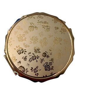 NOS Eisho Japan Compact New Vintage - New In Box - Gold Tone Beautiful